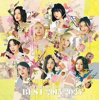【限定特典あり 初回限定盤】 TWICE BEST ALBUM 「#BEST 2015-2025」 (4枚組)(Blu-ray付) シリアルナンバー封入＋特典：ステッカー付き