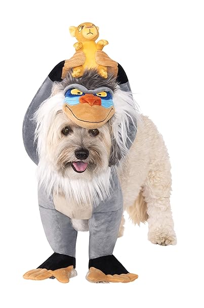 Rubie's Disney Pet The Lion King Rafiki & Simba Costume, X-Large