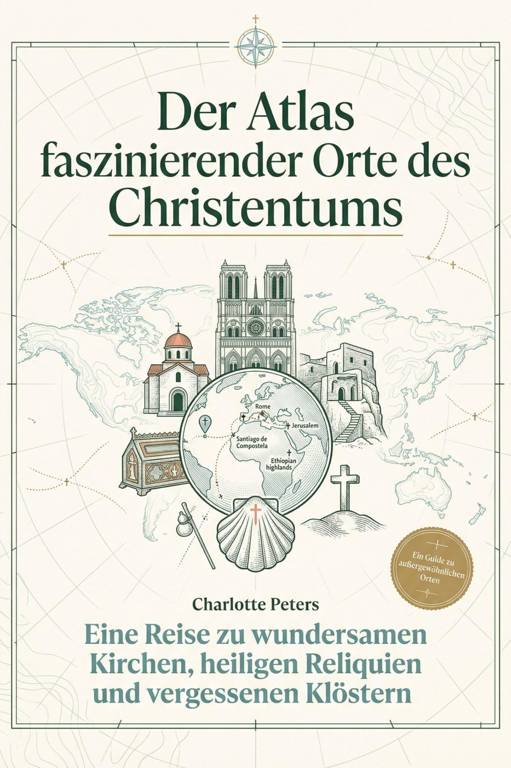 Der Atlas faszinierender Orte des Christentums: Eine Reise zu wundersamen Kirchen, heiligen Reliquien und vergessenen Klöstern