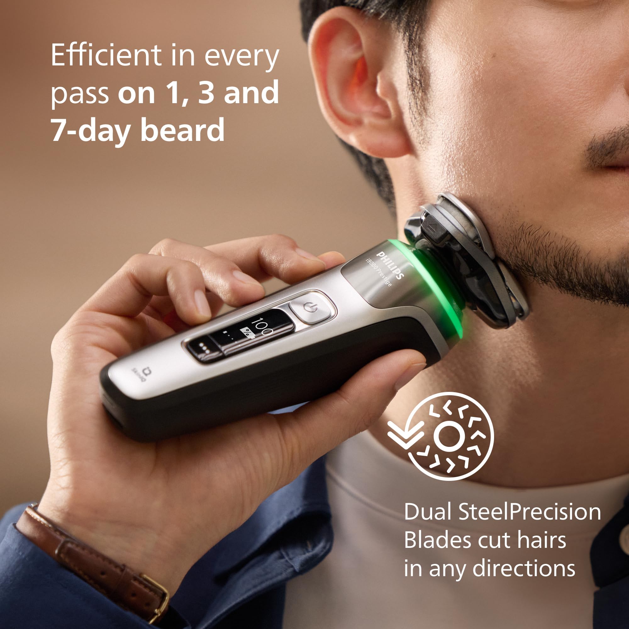 Philips Shaver i9000 Prestige Electric Shaver (AU Version), with