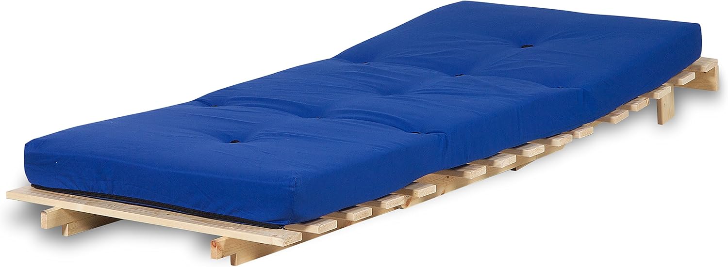 3 Seater Futon Sofa Bed REPLACEMENT Mattress in Navy/Dark Blue Colour