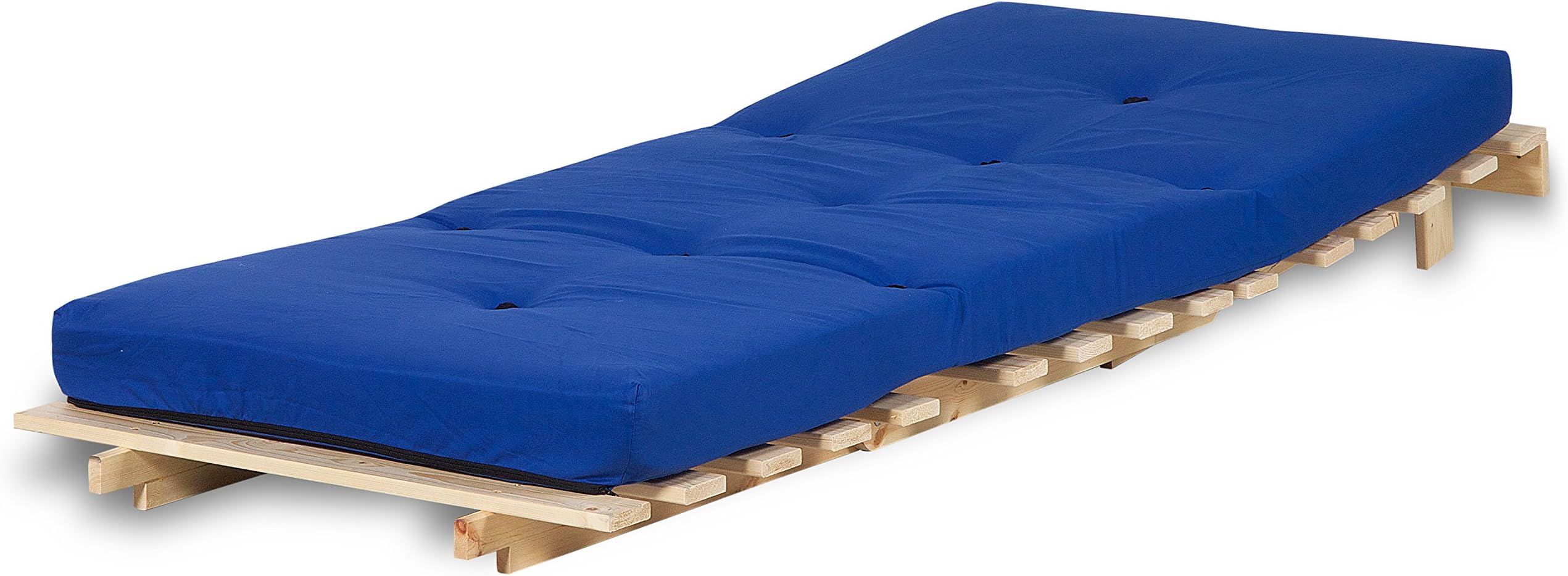 FHZ 4'6 FUTON MATTRESS (DOUBLE) (BLUE)