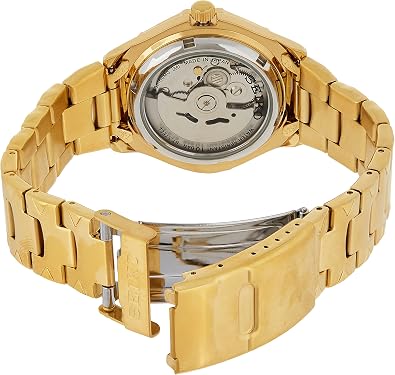 ساعة Seiko 5 ساعة ذهبية تلقائية للرجال SNZ450J1