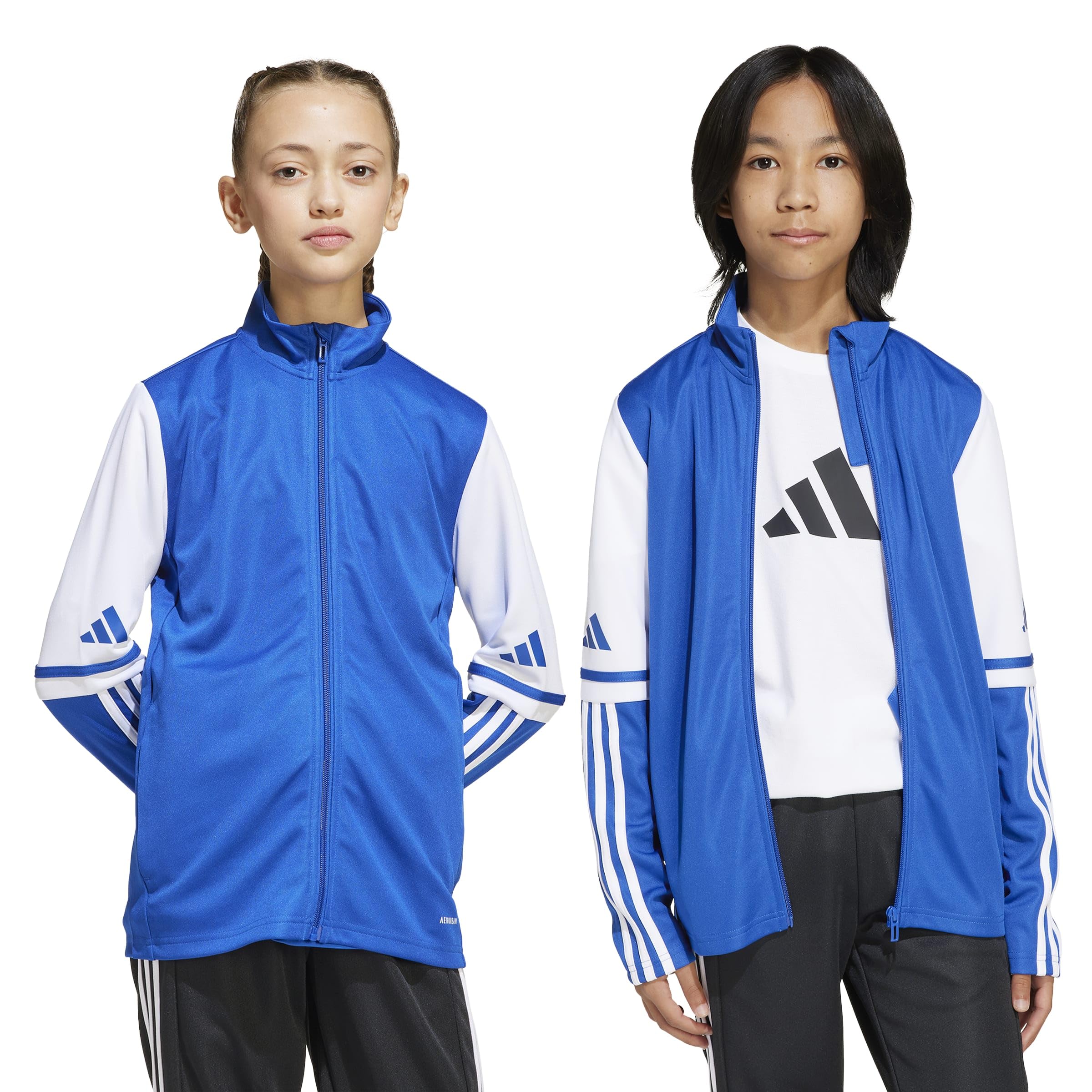 adidas Uniseks - dzieci Squadra25 Training Kids Sweatshirt, team royal blue/white, 7-8 Years