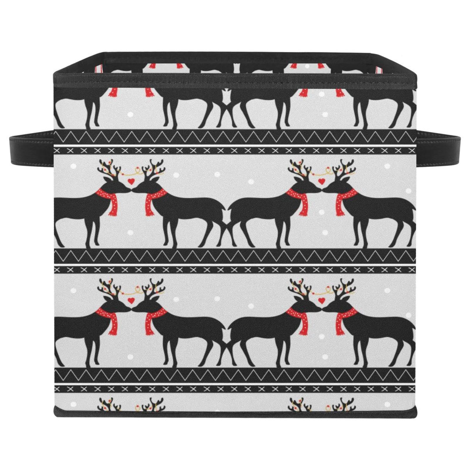 Boîte de rangement motif cerf romantique pour une touche poétique
