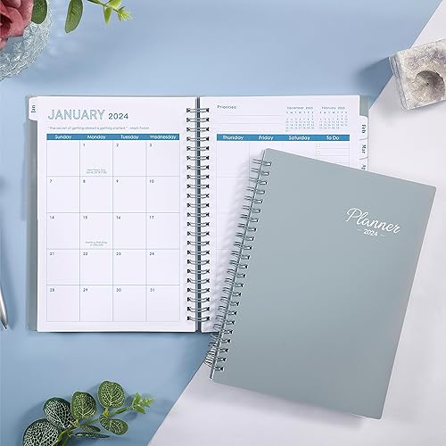 Miniatura 2 de Agenda académica 2024-2025  Agenda semanal y mensual 2024-2025, julio 2024  junio 2025, planificador calendario, 6.4 x 8.5 pulgadas con cubierta