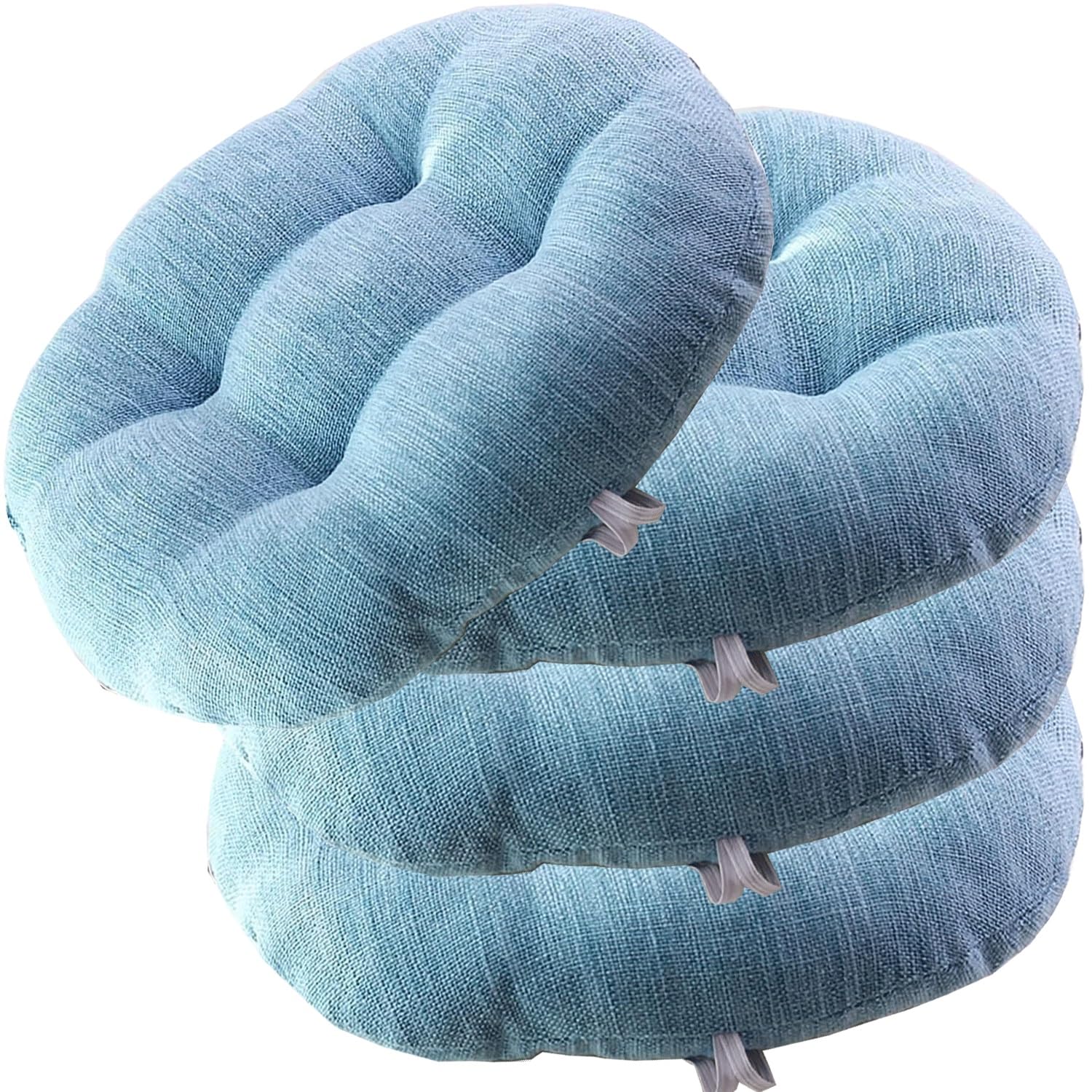 Stuhlkissen Rund 32cm/40cm/45cm,Sitzkissen für Esszimmer Küche Gartenstühle