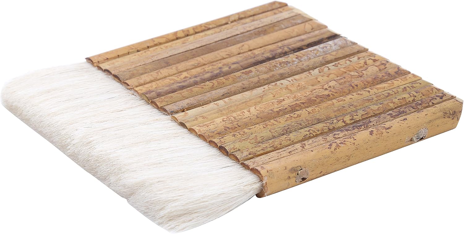 6.5 inch Wide Haik Brush for Applying Kiln Wash,Molds and Watercolor,