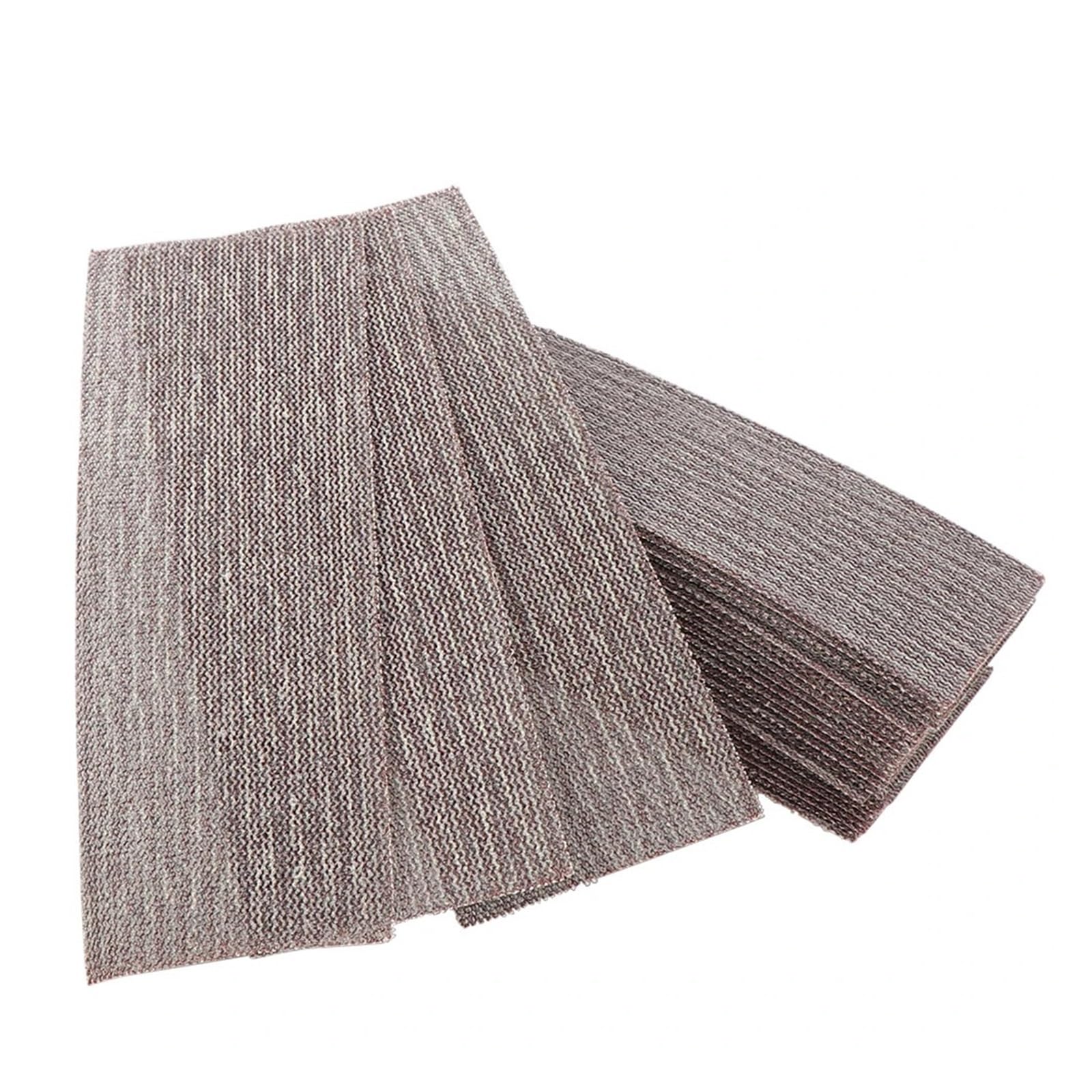 Disque Abrasif Maille 20/50pcs 198 * 70MM disques de ponçage en maille de filet de papier de verre