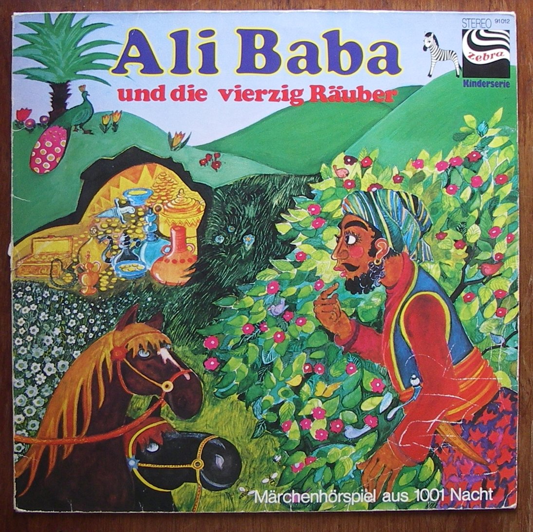 Ali Baba und die vierzig Räuber / Märchenhörspiel aus 1001 Nacht / Bildhülle / zebra Kinderserie Ali Baba und die vierzig Räuber / Märchenhörspiel aus 1001 Nacht / Bildhülle / zebra Kinderserie