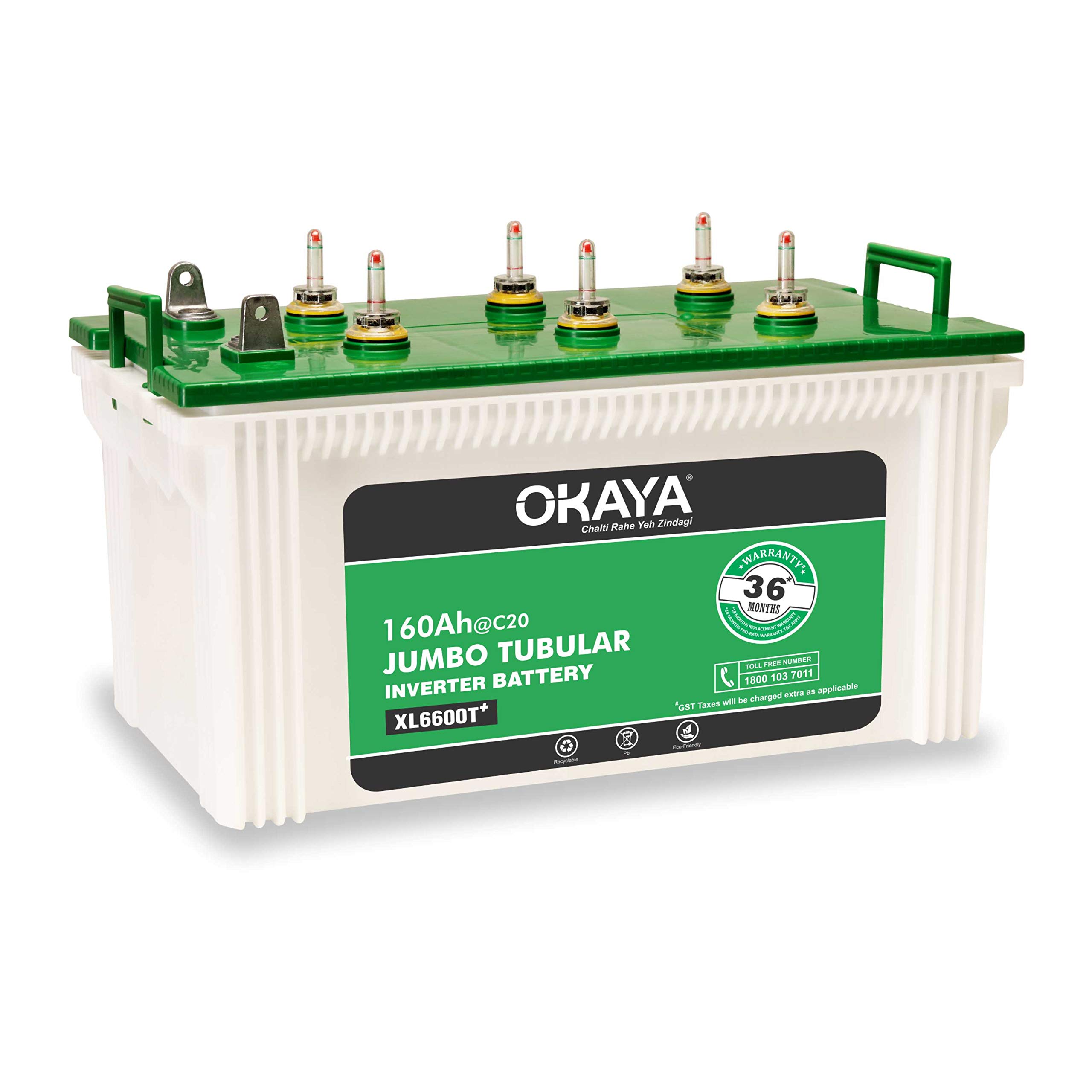 OKAYA XL6600T_I 160 amp_hour Battery : Amazon.in: Home & Kitchen
