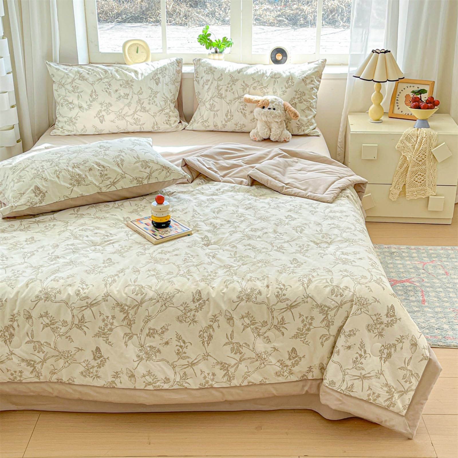 Odot Edredón Sin Funda 2.5 TOG Single A King (Estilo nórdico 10,200x230cm) | Relleno Nórdico Verano Edredón Ligero y Transpirable Lavable a Máquina y Secado Rápido para las Noches Cálidas de Verano
