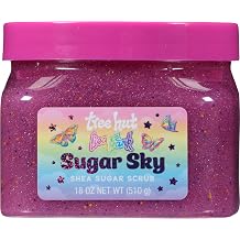 Lisa Frank x Tree Hut Sugar Sky Body Scrub, Exfoliating Sugar Scrub, 18 Oz