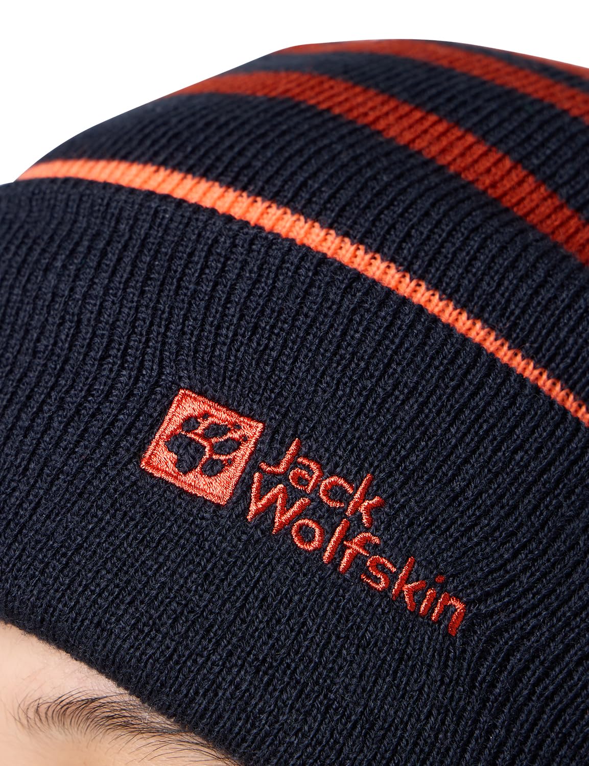Jack Wolfskin Stripy Knit Beanie K Beret dziecięcy
