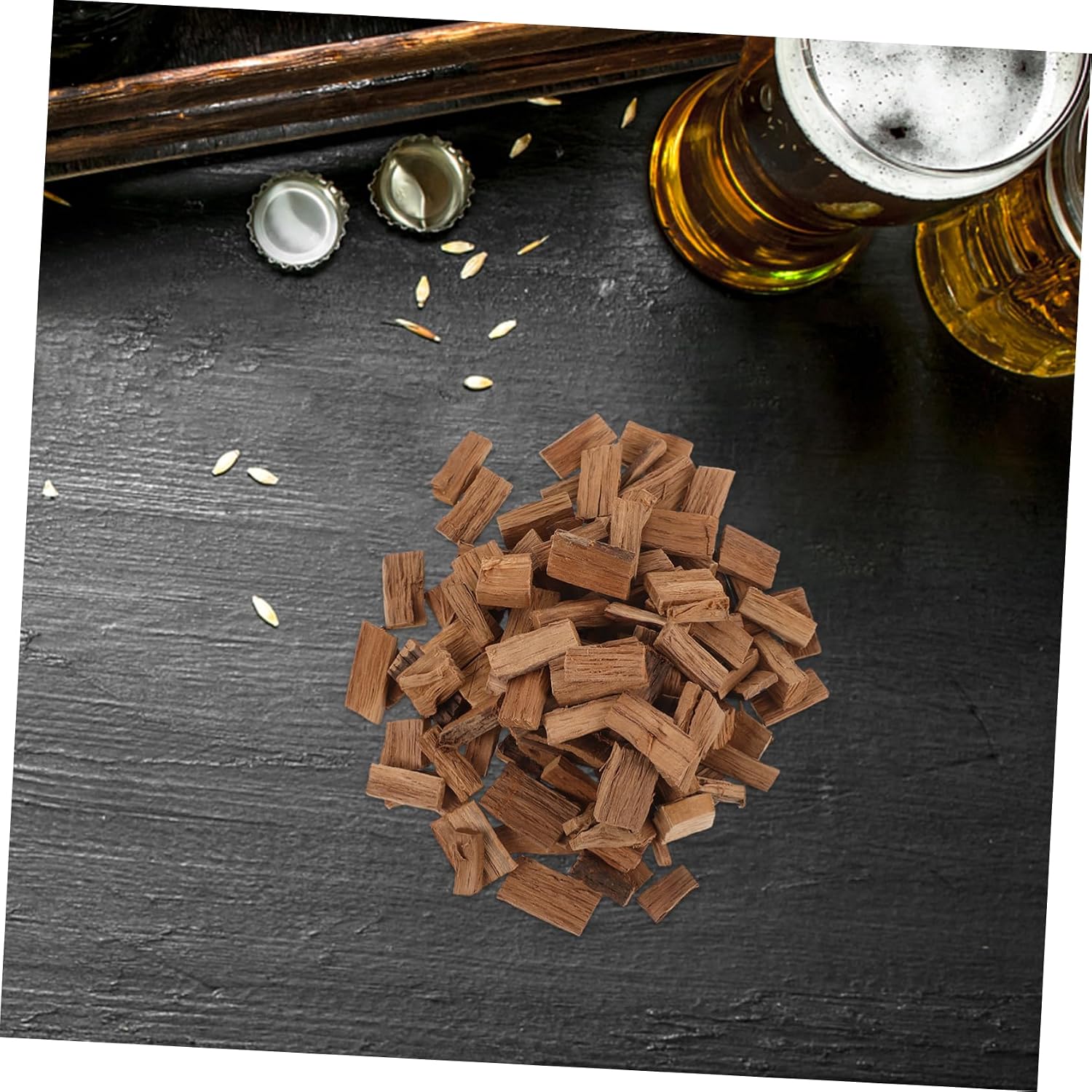 MAGICLULU Oak Chips Wine Brewing Whiskey Aging Home Brewing Supplies Oak for Wine Making