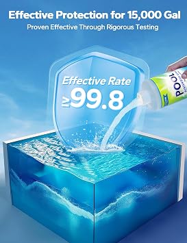 SUMMERBUDDY 3 in 1 Pool Closing Kit for Above Ground Pool, Pool Winterizing Kit Handle Up to 15,000 Gallons, Winter Pool Closing Kit, Pool Winterizer Kit, Pool Closer