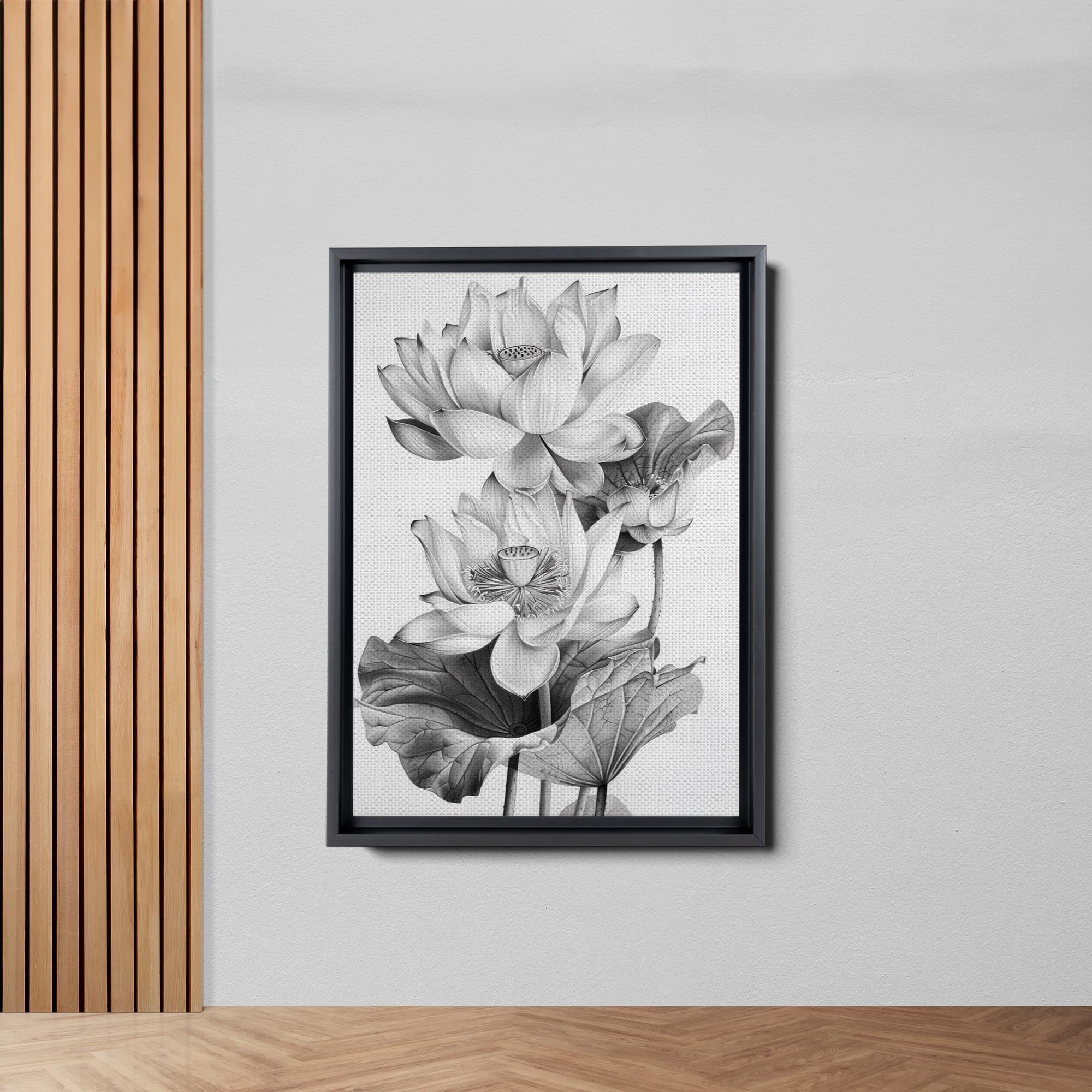 Amazon.com: Lotus Sketch, Botanical Print, Lotus Art Print, Lotus
