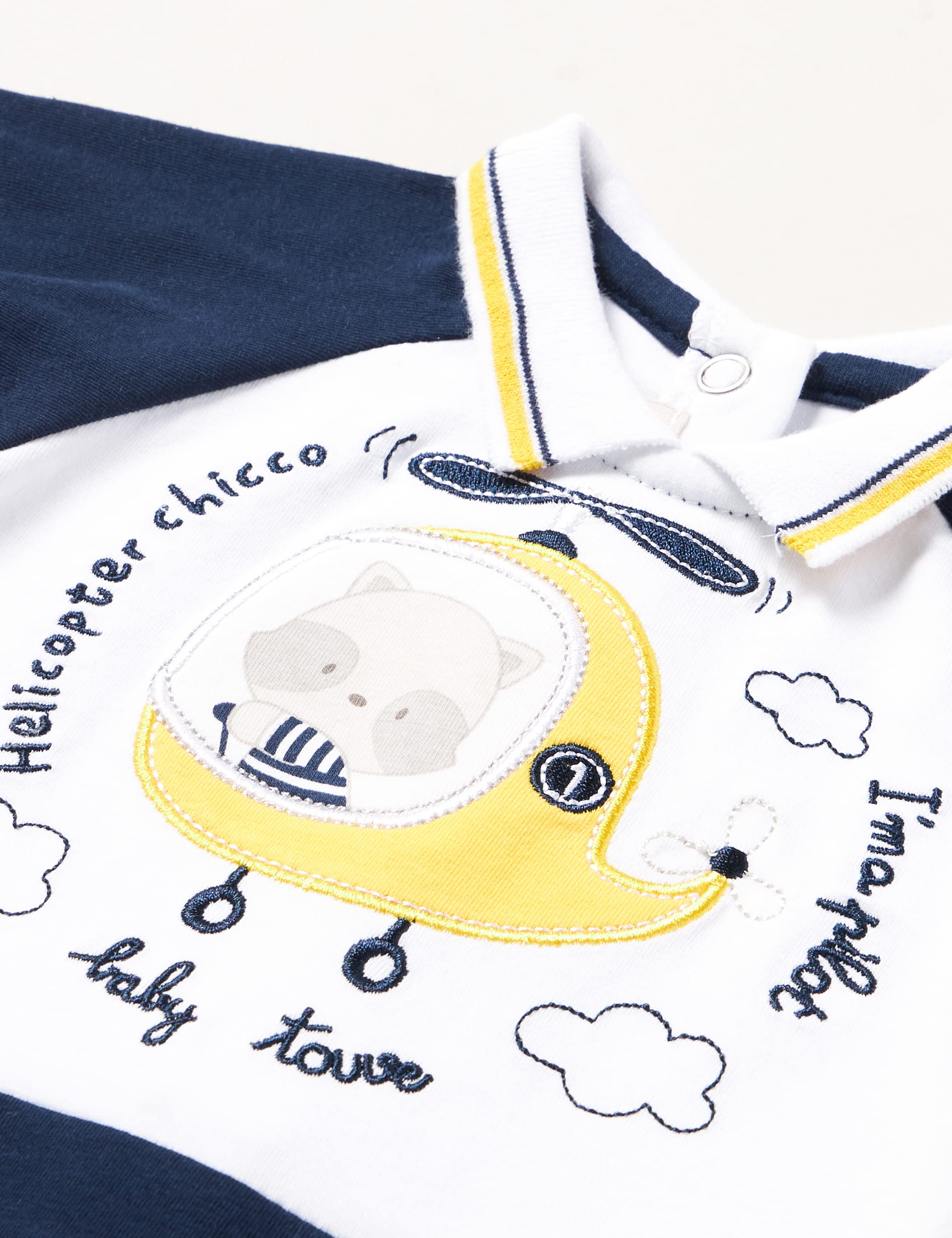 Chicco Tutina con Apertura Entrogamba per Neonato Juego de Pijama Bebé-Niños
