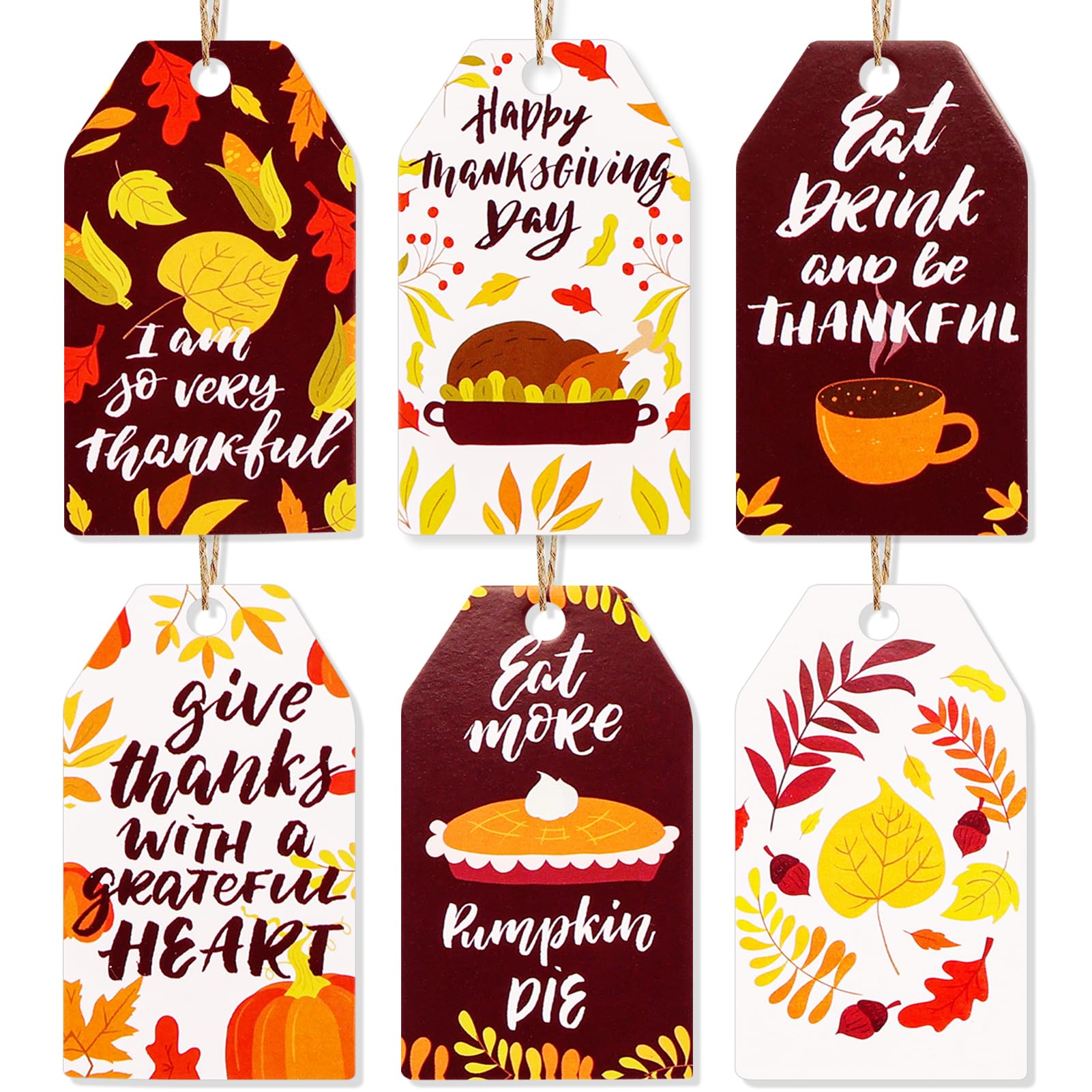 amazon-com-howaf-60-pieces-thanksgiving-autumn-gift-tags-happy-thanksgiving-day-label-tags-with-string-for-harvest-party-supplies-pumpkin-maple-leaves-paper-hanging-tags-for-fall-harvest-themed-party-health for Thanksgiving Gift Tags Printable Free Amazon.com: HOWAF 60 Pieces Thanksgiving Autumn Gift Tags, Happy Thanksgiving Day Label Tags with String for Harvest Party Supplies,Pumpkin Maple Leaves Paper Hanging Tags for Fall Harvest Themed Party : Health & for Thanksgiving Gift Tags Printable Free