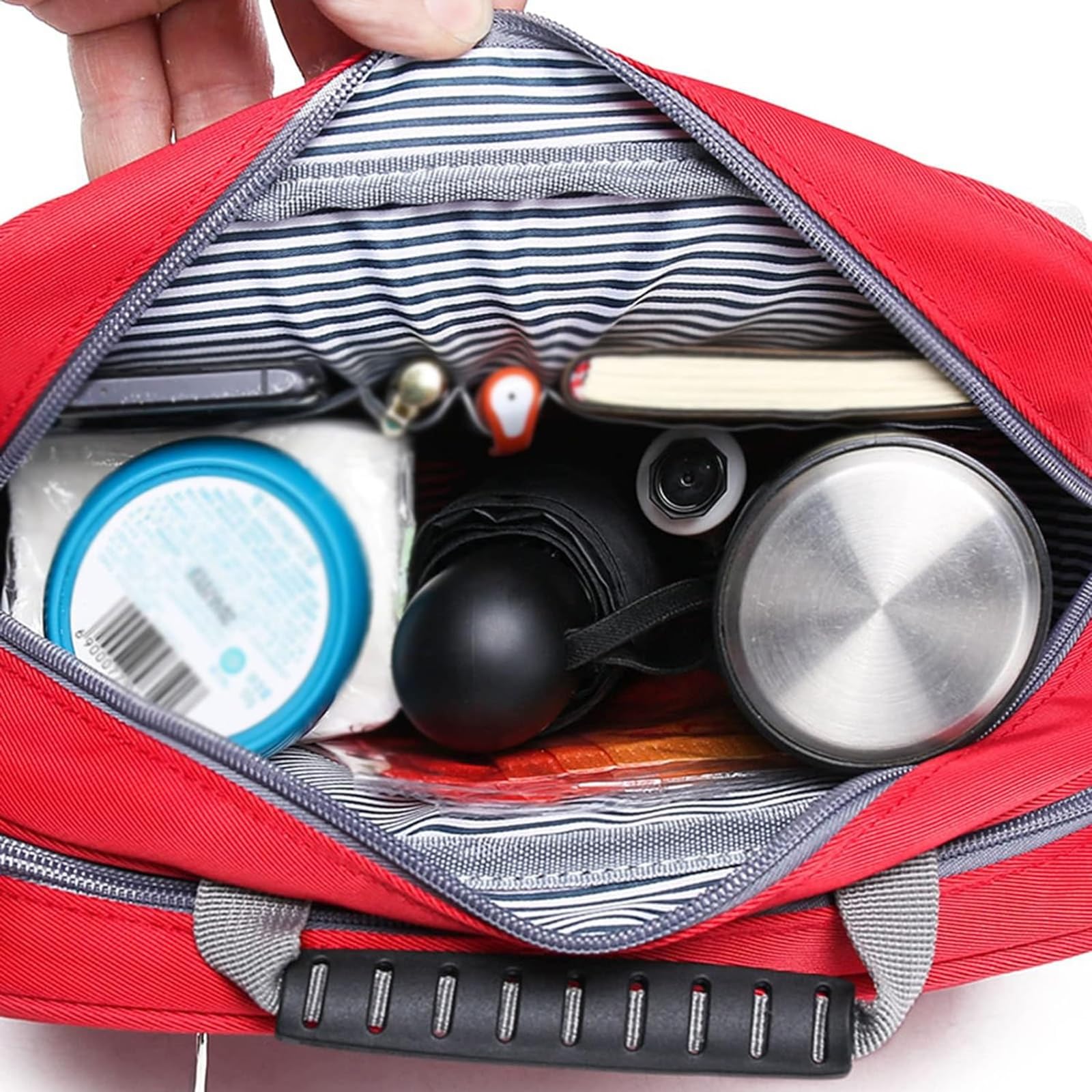 Arzttasche Medizinische Tasche Rot, Organizer für medizinische Notfallausrüstung, Überlebenswichtiges Trauma-Kit für Rettungssanitäter, Sanitäter, Notfall- und medizinische Ausrüstungsset (Color :