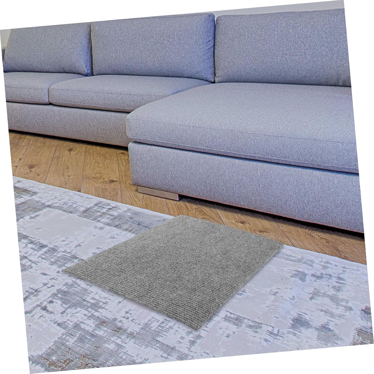 PRETYZOOM 10pcs Self-Adhesive - Carpet Tiles for Easy Installation Bedroom and Living Room Reusable Peel and Stick Flooring Squares Wear-Resistant and -Resistant Design
