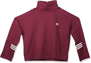 adidas Women's Essentials Comfort Funnel Neck Sweatshirt Snowsuit