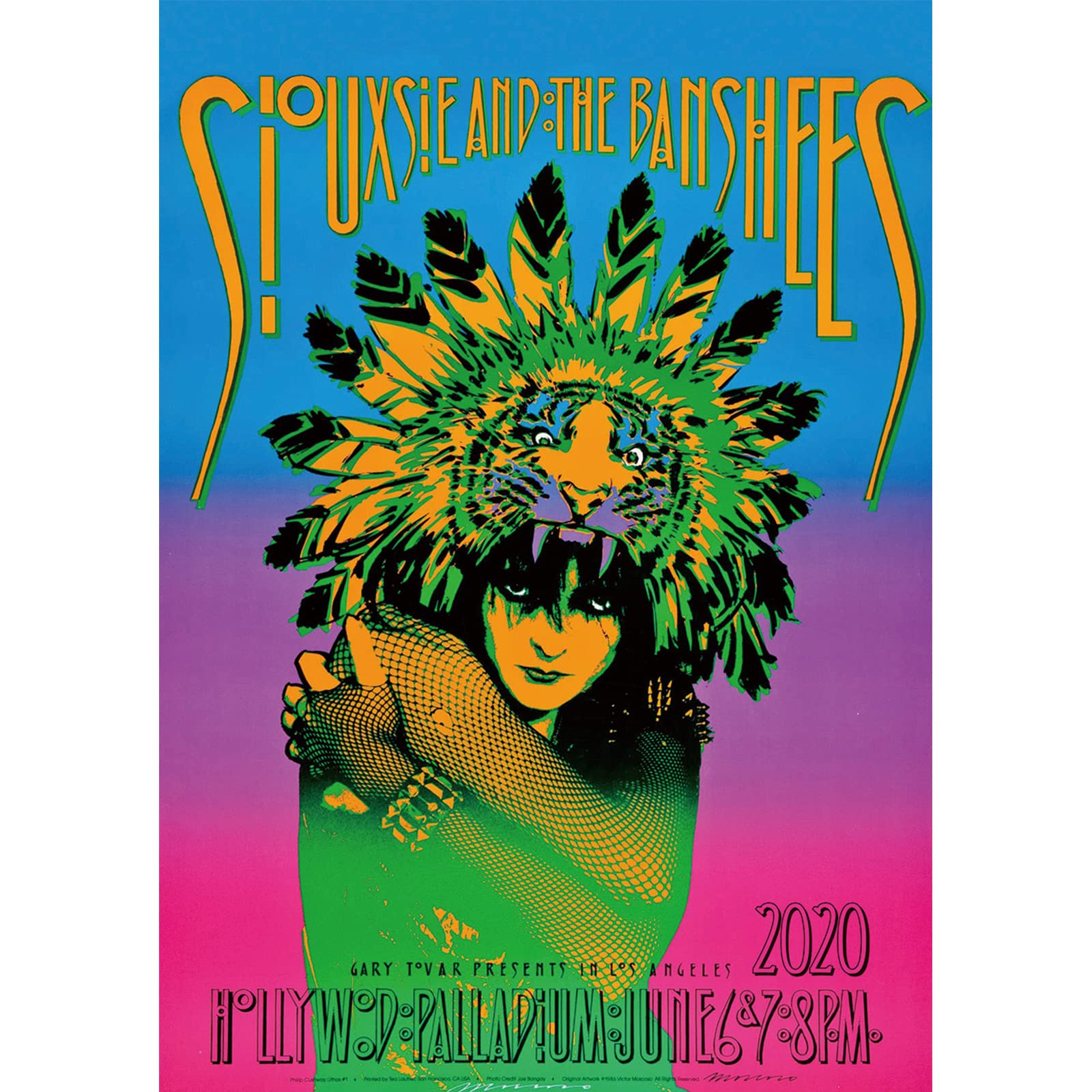 Siouxsie & The Banshees Poster Punk Music Posters 4 Pcs Decor