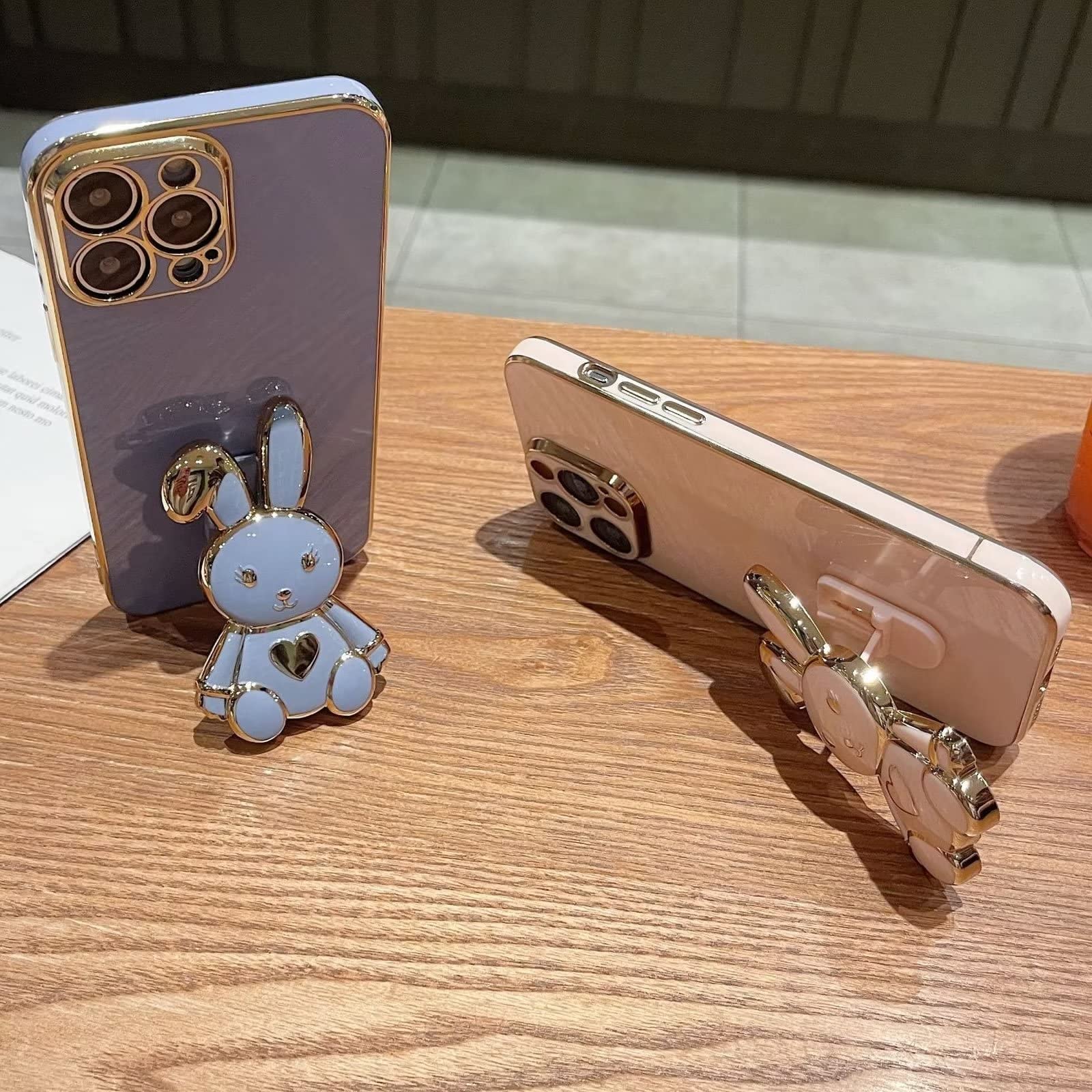 Miagon Cuore Coniglio Cavalletto Custodia per Xiaomi Redmi Note