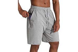 Men's Comfy Loose Jersey Shorts - Perfect for Running, Workout, Training, and Basketball