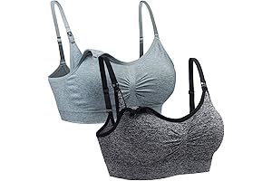 Sooether Women's Soft and Comfort &
Postpartum Sleep Bras with Wirefree