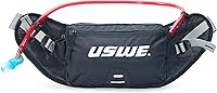 USWE Zulo 2L Bounce-Free Hydration Hip Pack with Organizer & Side Pockets - MTB Cycling Moto Essential