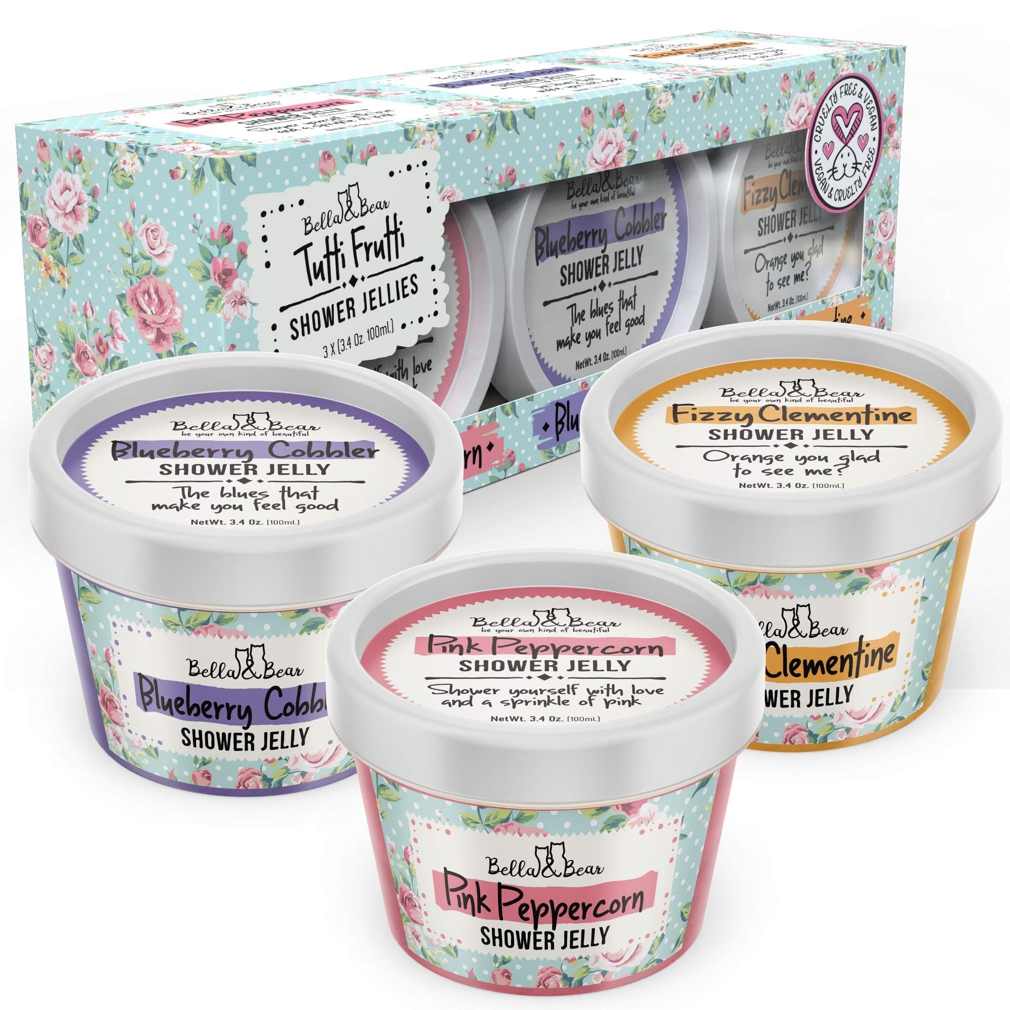 Amazon.com : Bella & Bear Tutti Frutti Shower Jellies – Fun Bath