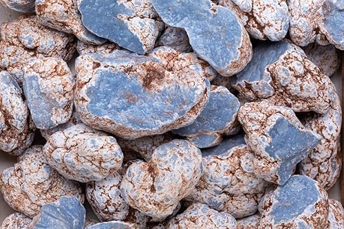 Miniatura 5 de Fantasia Materiales: 2 libras de piedras naturales en bruto de angelita de Perú