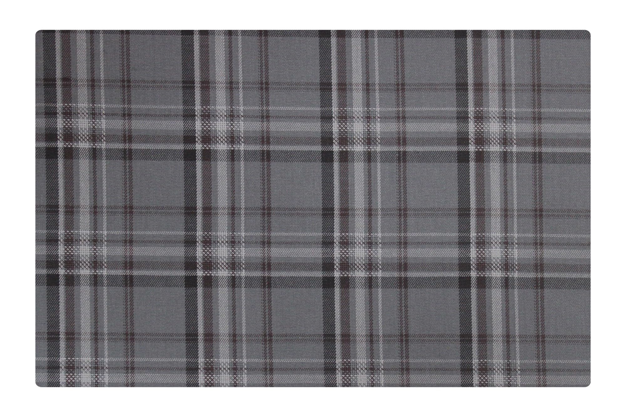 Men's Cotton Unstitched 1.60 m Checkered Shirt Fabric (Multicolour, Free Size)-image-3