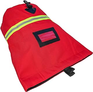 MELOTOUGH Firefighter Bag Fireman SCBA Air Respirator Storage Bag (Red)