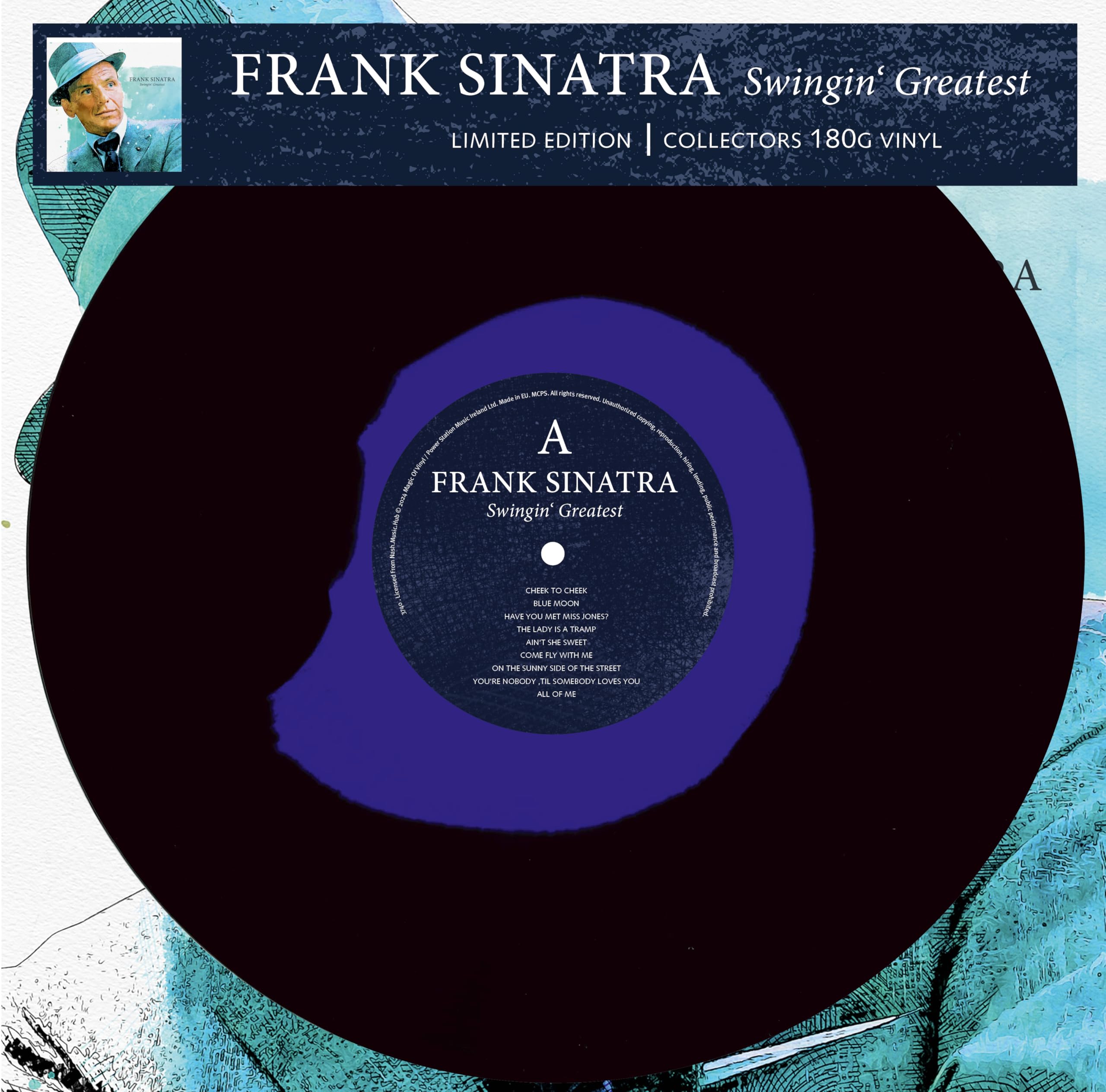 Frank Sinatra - Swingin’ Greatest - Limitiert 180gr. Swirl