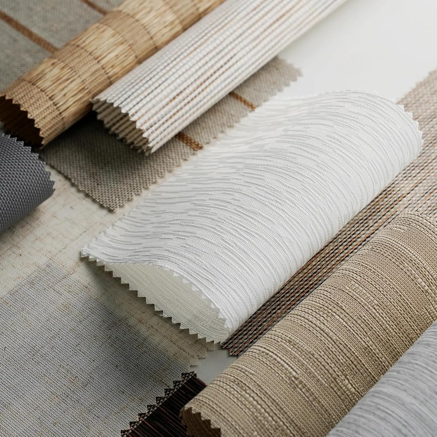 Graywind Light Filtering Fabric Samples for Manual Sliding Door Blinds
