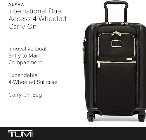 Miniatura 2 de TUMI Maleta de equipaje de mano Alpha International Dual Access con 4 ruedas para hombre