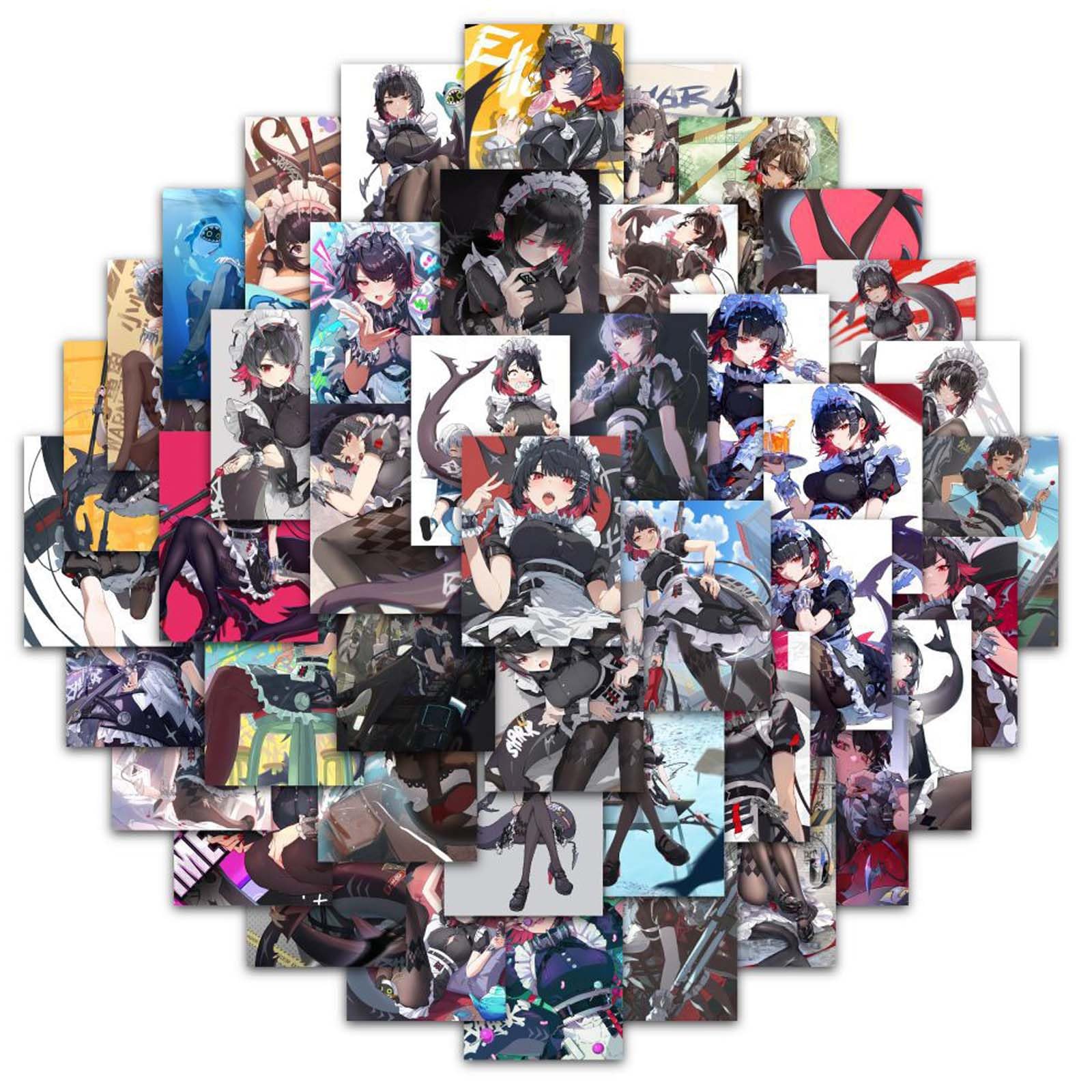120pcs Zenless Zone Zero Cute Stickers - Waterproof Vinyl Video Game Stickers for Car Laptop Phone Skateboard