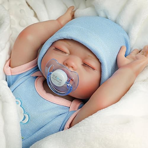 Miniatura 1 de BELLOCHIDDO Muñecas Reborn Baby  Muñeca realista recién nacida de 18 pulgadas, cuerpo suave, con ropa, venas y cabello pintado, juguetes de