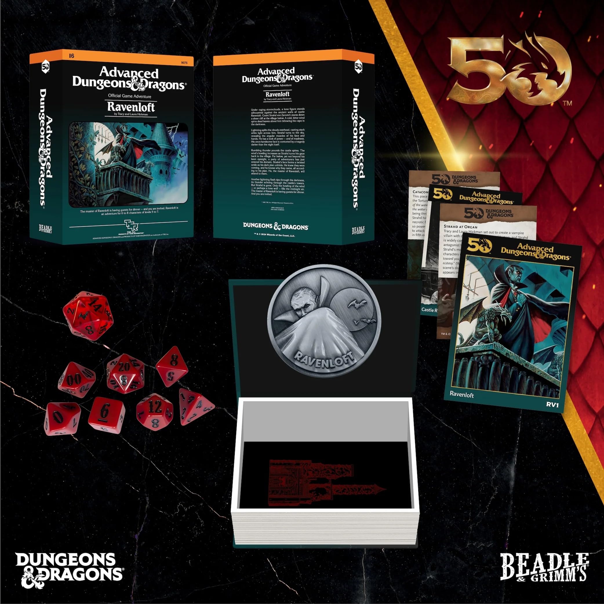 Beadle & Grimms - D&D Classic Module Dice Set - Ravenloft