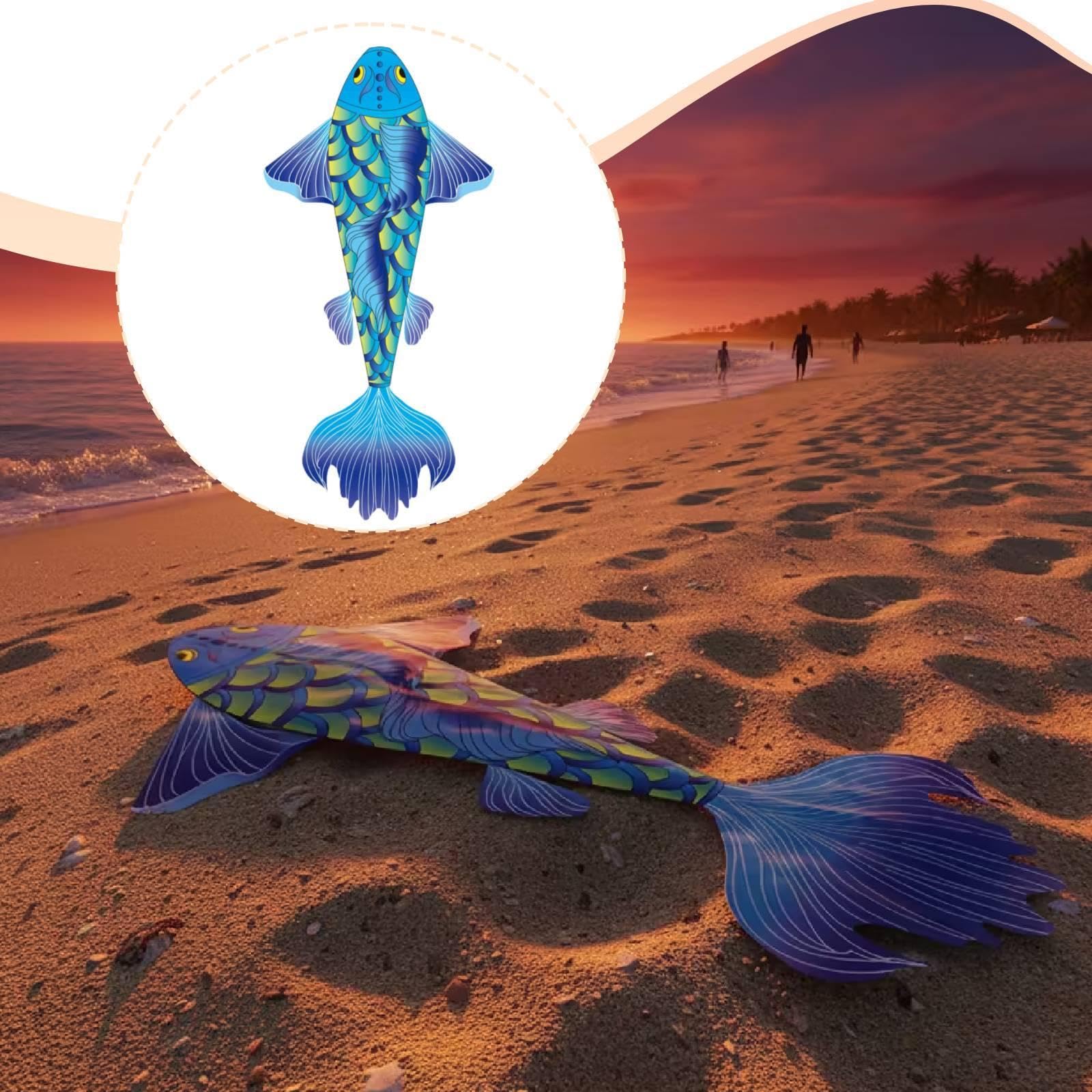 Cometa Gigante, fácil Volar, Libre para Adultos, Juguete Volador portátil Multiusos con Dibujos Animados para Parque, Playa, Viajes,