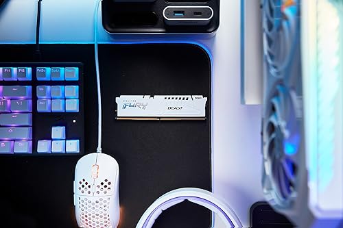 Miniatura 7 de Kingston 16GB (1x16GB) DDR5 5600MTs CL36 FURY Beast White EXPO KF556C36BWE-16