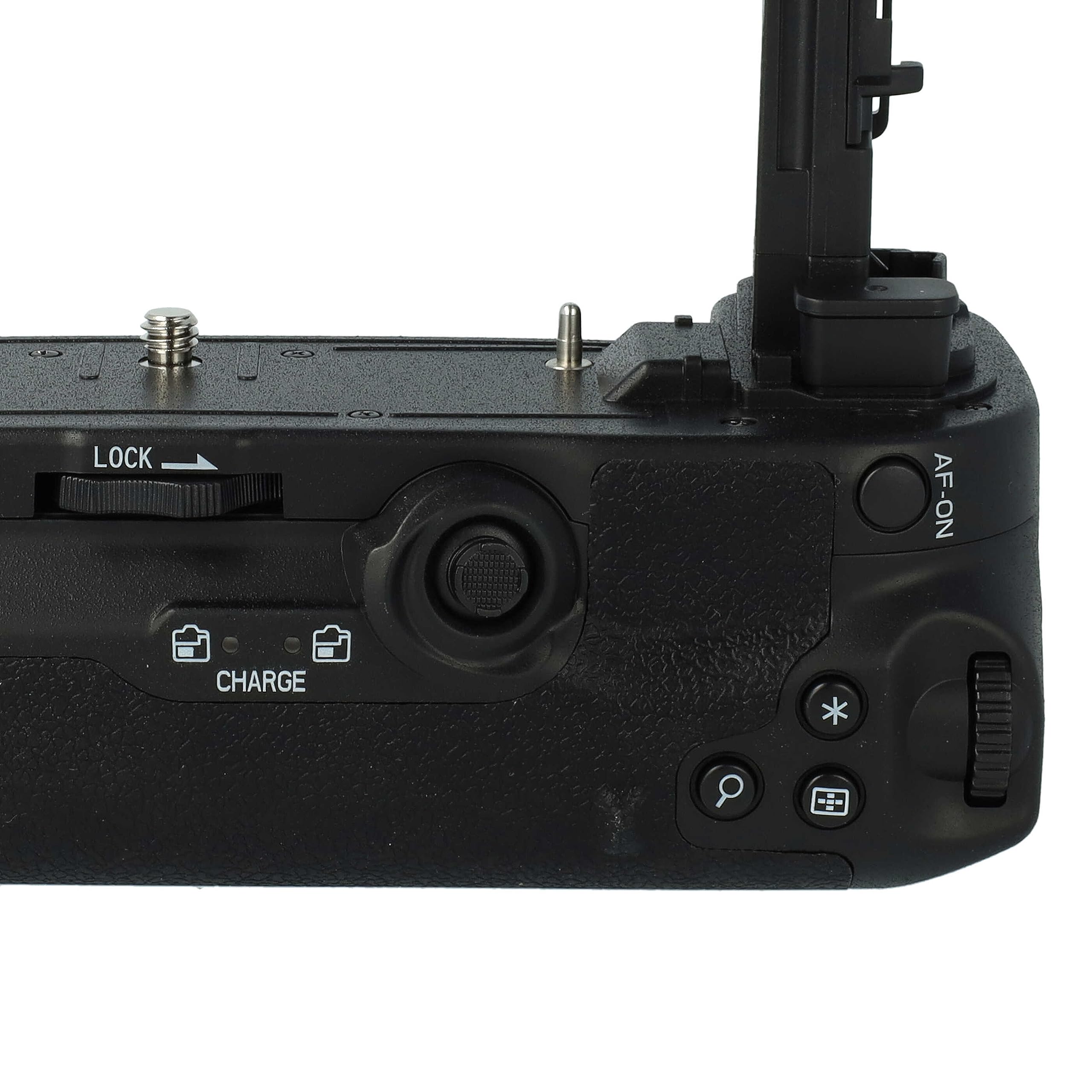 vhbw impugnatura battery grip sostituisce Canon BG-R10 per fotocamera reflex, plastica/metallo