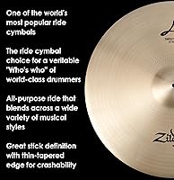 Vista 4 de Avedis Zildjian Company Serie A Sweet Ride Platillo - 23 pulgadas