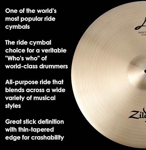 Miniatura 4 de Zildjian Serie A Sweet Ride Platillo - 23 pulgadas