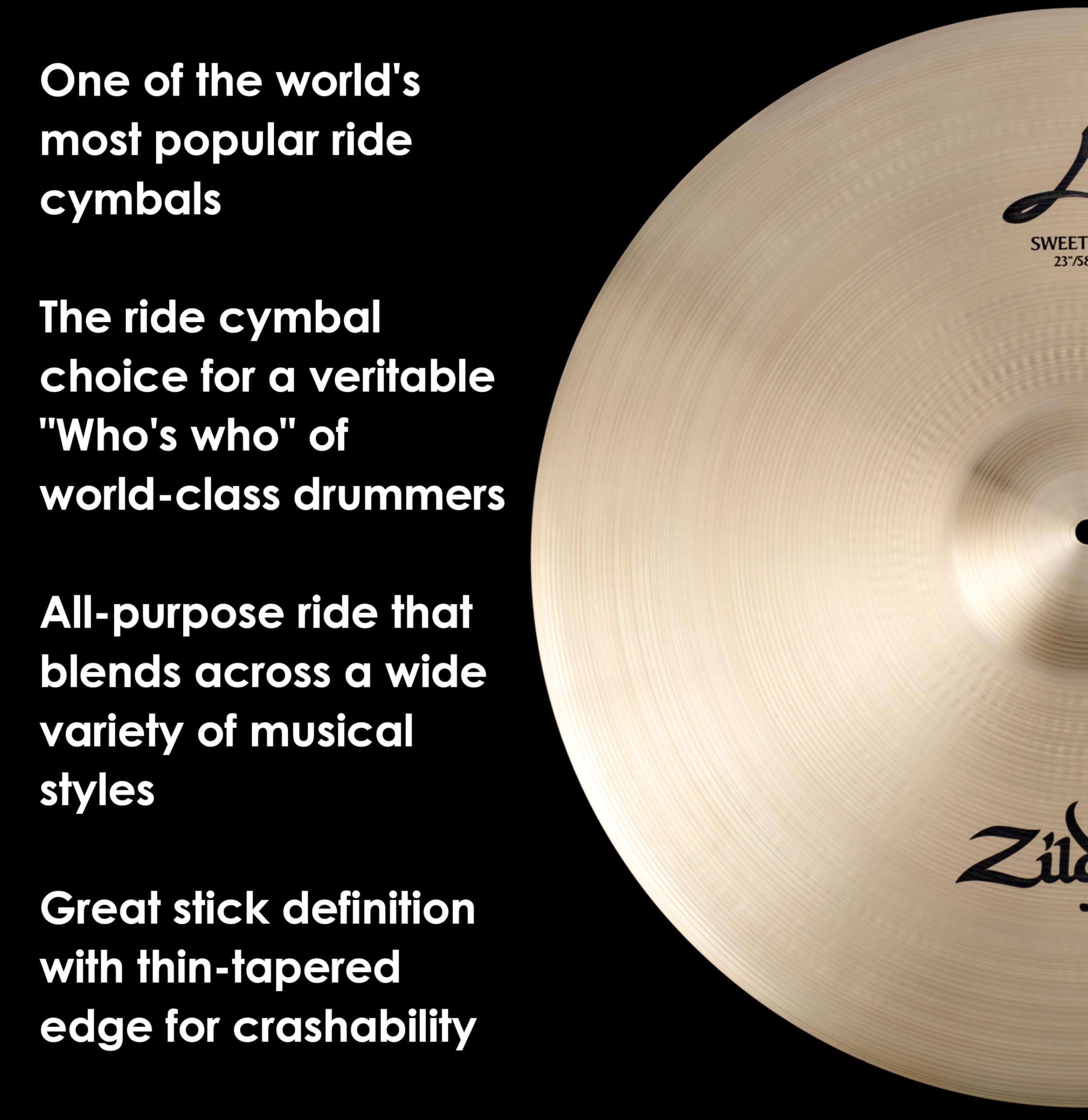 Zildjian A Zildjian Series - 23 Zoll Sweet Ride Cymbal