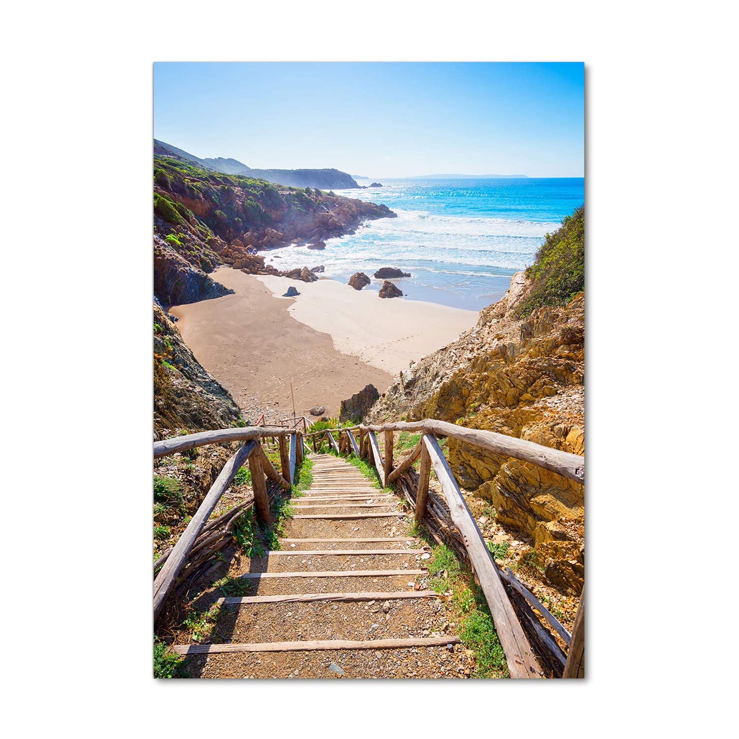 Impression sur verre 70x100 image tableau photo decorative paysage