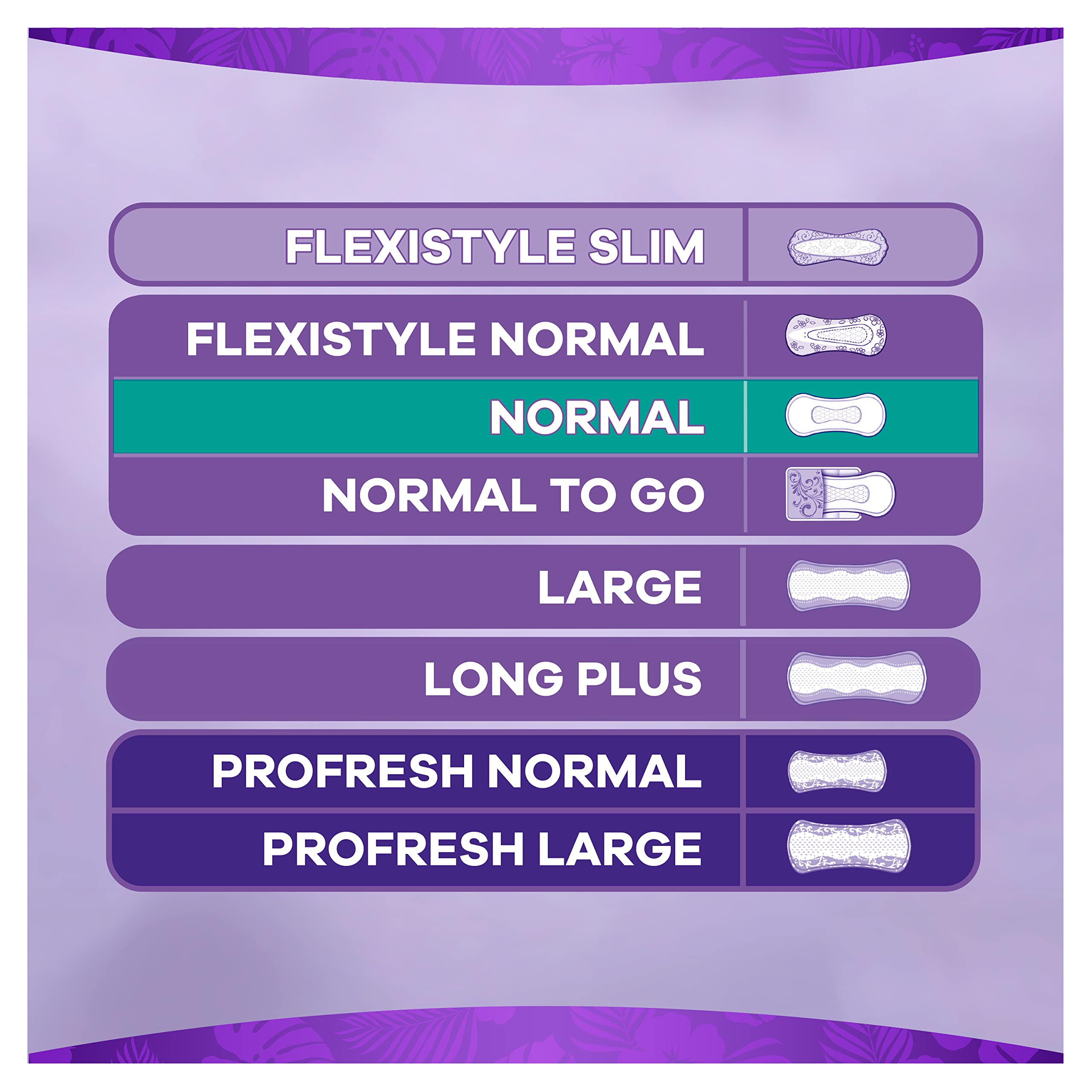 Always Dailies, salvaslip singoli normali Fresh & Protect, confezione da 4 x 60