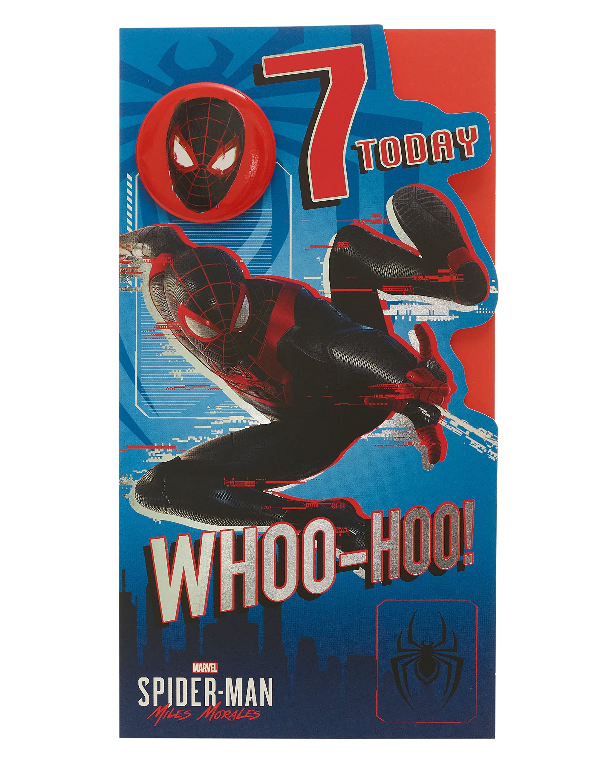 Marvel Spider Man Bold Design Nephew Birthday Card – Collect Cards - View #6